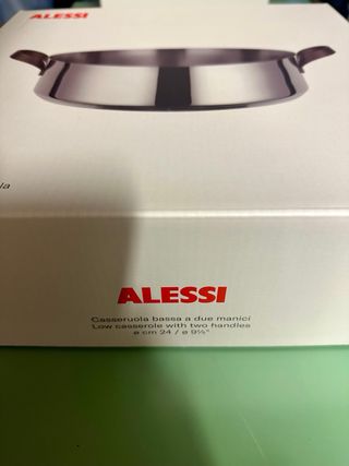 Alessio Edo casseruola bassa a due manici da 24cm