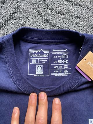 Camiseta Patagonia Azul