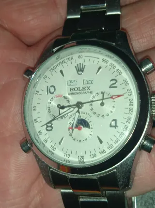 Reloj Cronógrafo Automático calendario anual