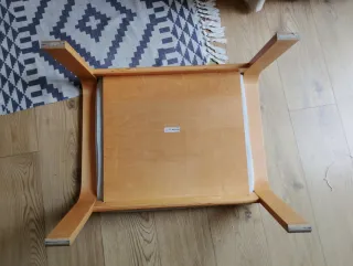 Reposapiés Ikea Madera Beige