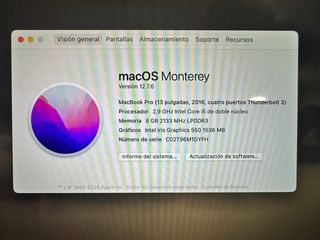 MacBook Pro 13 2017 Touch Bar Grigio Siderale