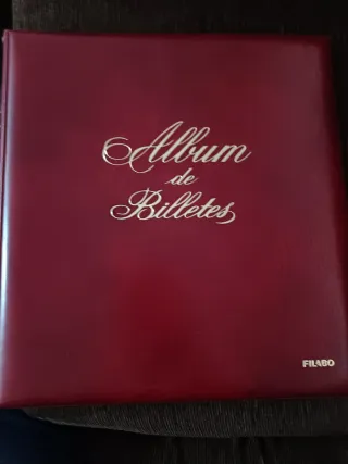 Álbum de billetes Filabo