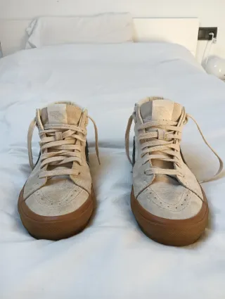 Zapatillas Vans Beige y Marrón