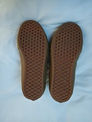 Zapatillas Vans Beige y Marrón