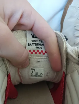 Zapatillas Vans Beige y Marrón