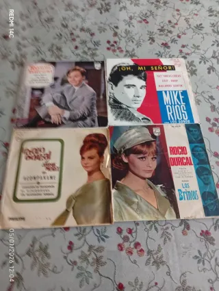 4 Singles Vinilo Pop Rock Latino
