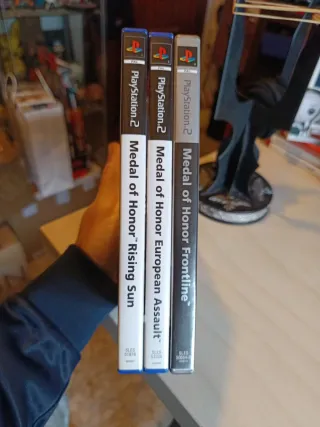 Pack Medal of Honor PS2 (3 Juegos)