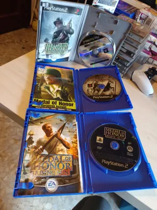 Pack Medal of Honor PS2 (3 Juegos)