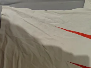 Camiseta Gucci Blanca Rayos Rojo y Verde