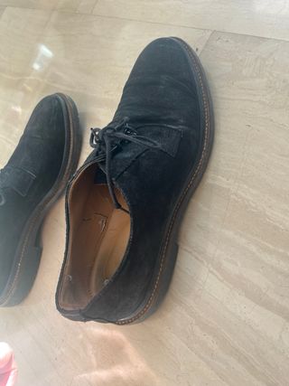 Zapatos Zara ante negro