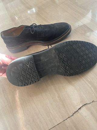 Zapatos Zara ante negro