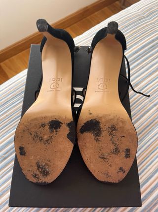 Sandalias Lodi Ante Negro Talla 39