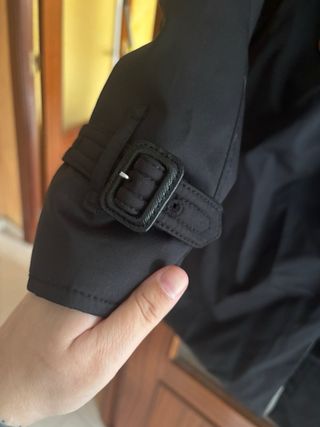 Parka reversible Burberry Negra