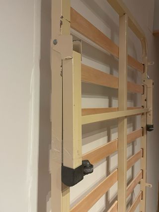 Somier 180x80 patas plegables