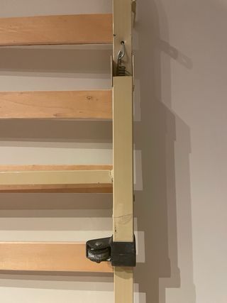 Somier 180x80 patas plegables