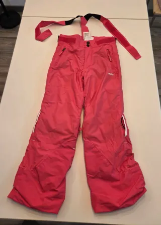 Tuta sci Wed'ze 6 anni fucsia/arancio