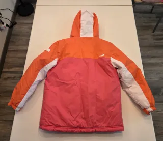 Tuta sci Wed'ze 6 anni fucsia/arancio