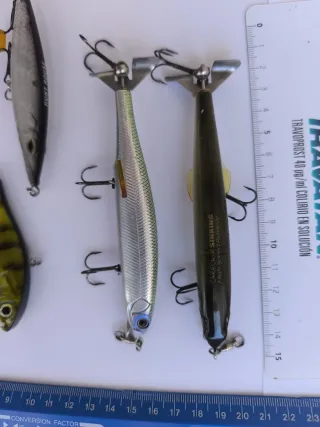 Señuelos depredadores spinning casting