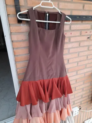 Vestido de volantes de baile