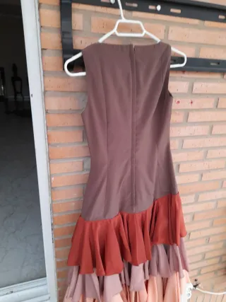 Vestido de volantes de baile