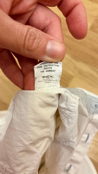 Camisa Energie Talla S Blanca