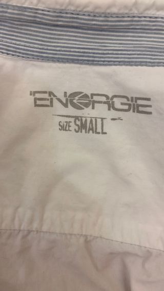 Camisa Energie Talla S Blanca