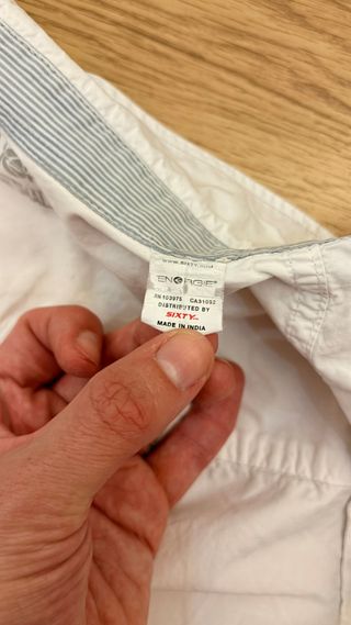 Camisa Energie Talla S Blanca