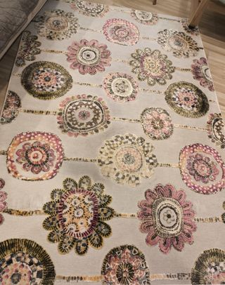 Tappeto decorativo moderno floreale