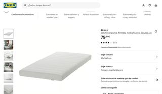 Colchón Ikea