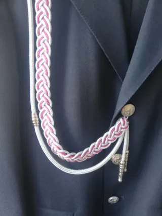 Traje de comunión azul marino