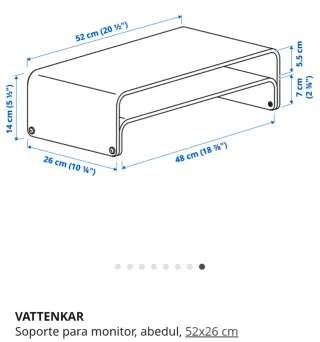 Soporte monitor Ikea