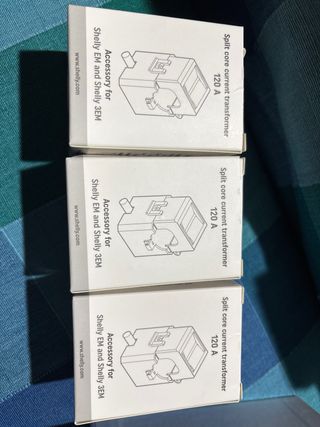 Shelly 3EM Medidor Trifásico Inalámbrico