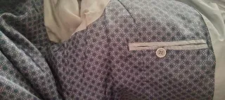 Chaquetón gris acolchado