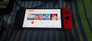 Nintendo Switch Gris/Rojo + Accesorios