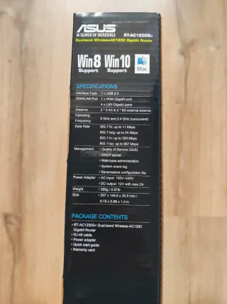 Router Asus RT-AC1200G+ Doble Banda