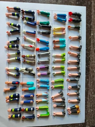 Brazos Playmobil (Pareja)