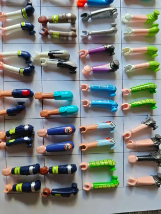 Brazos Playmobil (Pareja)