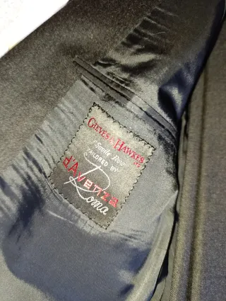 Traje Vintage Gieves & Hawkes Italiano Gris