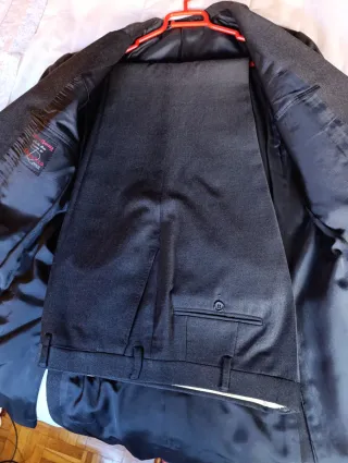 Traje Vintage Gieves & Hawkes Italiano Gris