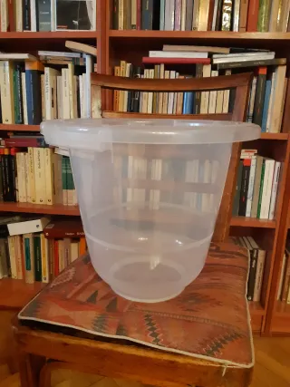 Bañera para bebé transparente
