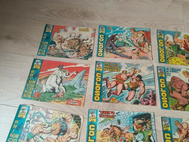 Lote 15 Cómics EL COLOSO- Incluye 2, 3, 4, 9 y 10