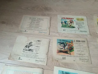 Lote 15 Cómics EL COLOSO- Incluye 2, 3, 4, 9 y 10