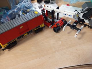 Vagón Lego Porta Contenedores Set 60052