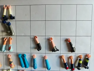 Brazos de Playmobil