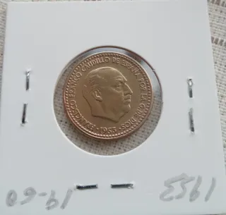 1 Peseta 1953. *60.