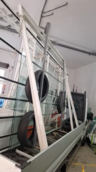 4 Ventanas Correderas Aluminio Blanco