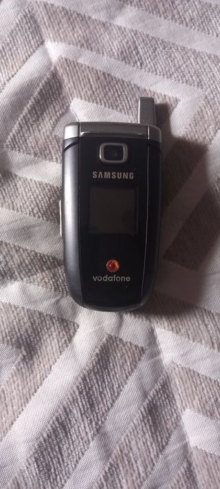 Teléfono Samsung SGH-ZV10 con Cargador y Funda