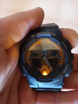 Casio G-Shock GA-100 Reloj Negro Multicolor