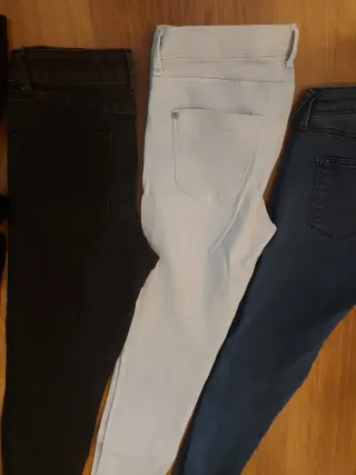 Lote 7 pantalones vaqueros y estampados