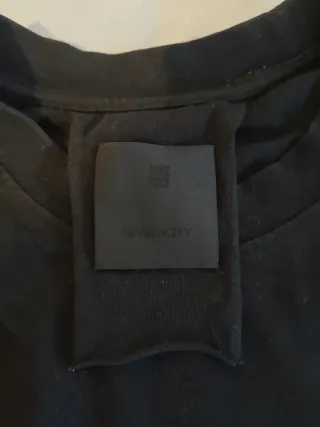 Camiseta Givenchy Negra Talla M